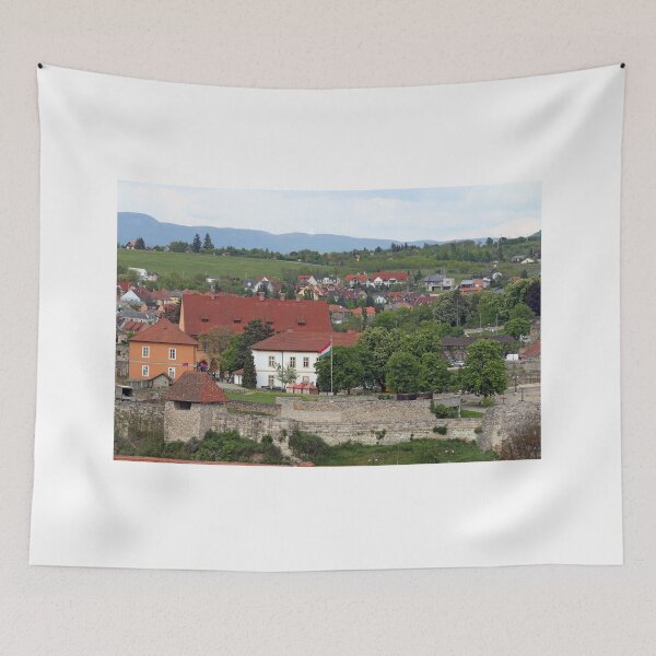 Item preview, fortress Eger Hungary landscape designed and sold by goceris.