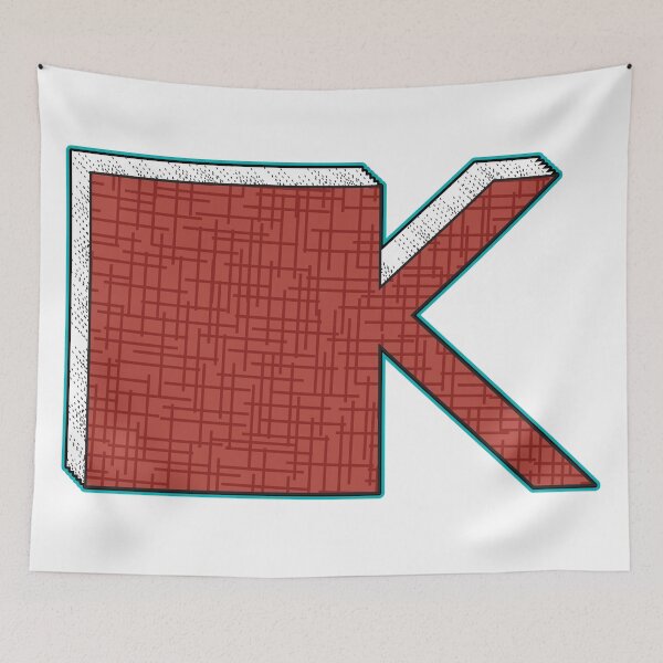 Item preview, Alphabets - RED | YWZMHS 6 designed and sold by MyStickersCove.