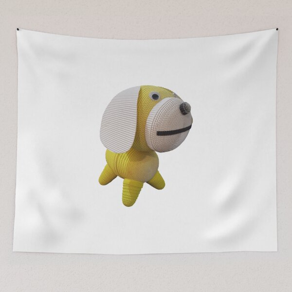 Item preview, The yellow dog designed and sold by CrazyPaperCraft.