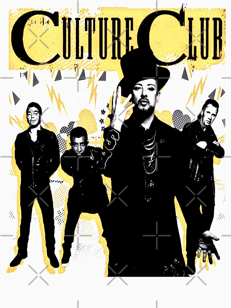 "Culture Club Tour Concert" Tshirt by Desmerken Redbubble