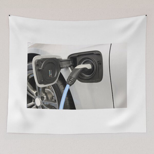 Item preview, electric car is charging  designed and sold by goceris.