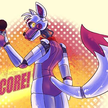 Funtime Foxy FNAF, an art print by Soaptastico - INPRNT