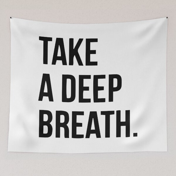 Item preview, Take a deep breath designed and sold by Peonie Design.