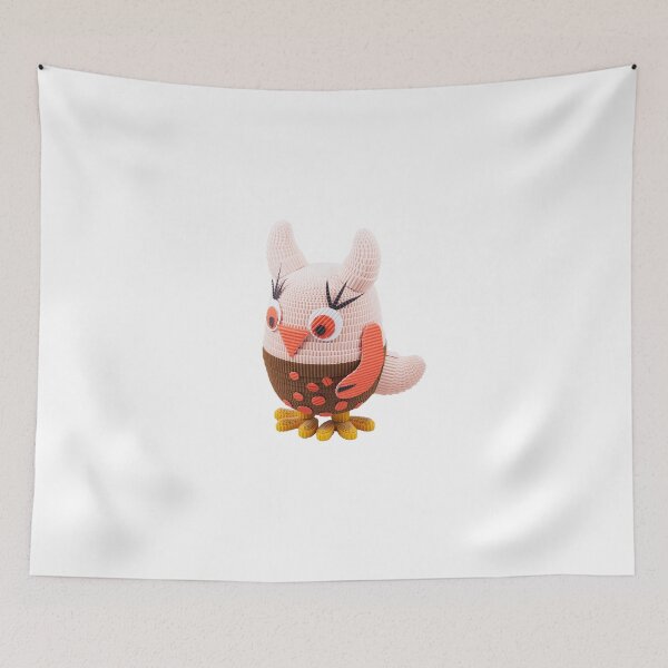 Item preview, The pink owl designed and sold by CrazyPaperCraft.