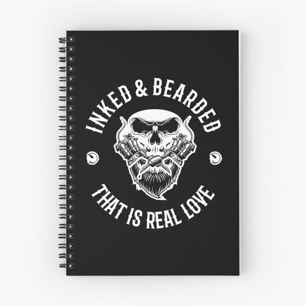 Item preview, Inked and bearded that's real love designed and sold by netrok.