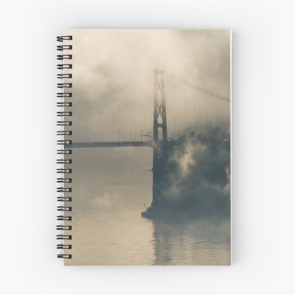 Item preview, Lions Gate Bridge in Fog designed and sold by Tracy Riddell.