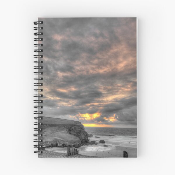 Item preview, Sunset view from Scarlet Hotel, Mawgan Porth, Cornwall designed and sold by Chansen72.