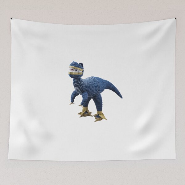 Item preview, The blue T-Rex designed and sold by CrazyPaperCraft.