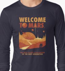 Welcome to Mars Long Sleeve T-Shirt