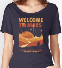 Willkommen auf dem Mars Baggyfit T-Shirt