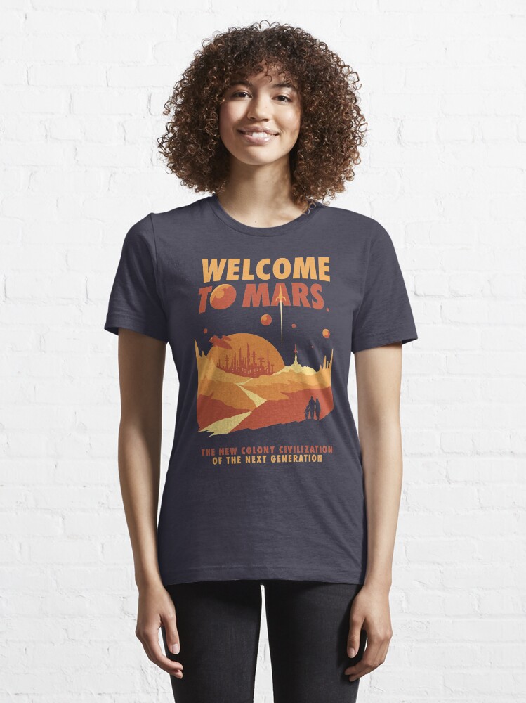 Alternate view of Welcome to Mars Essential T-Shirt