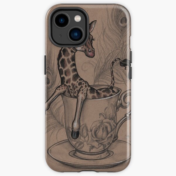 TeaCup Giraffe iPhone Tough Case