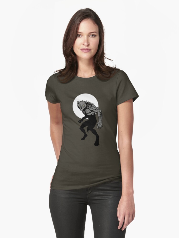 "Loup Garou Couleur" Tshirt by Sturstein Redbubble
