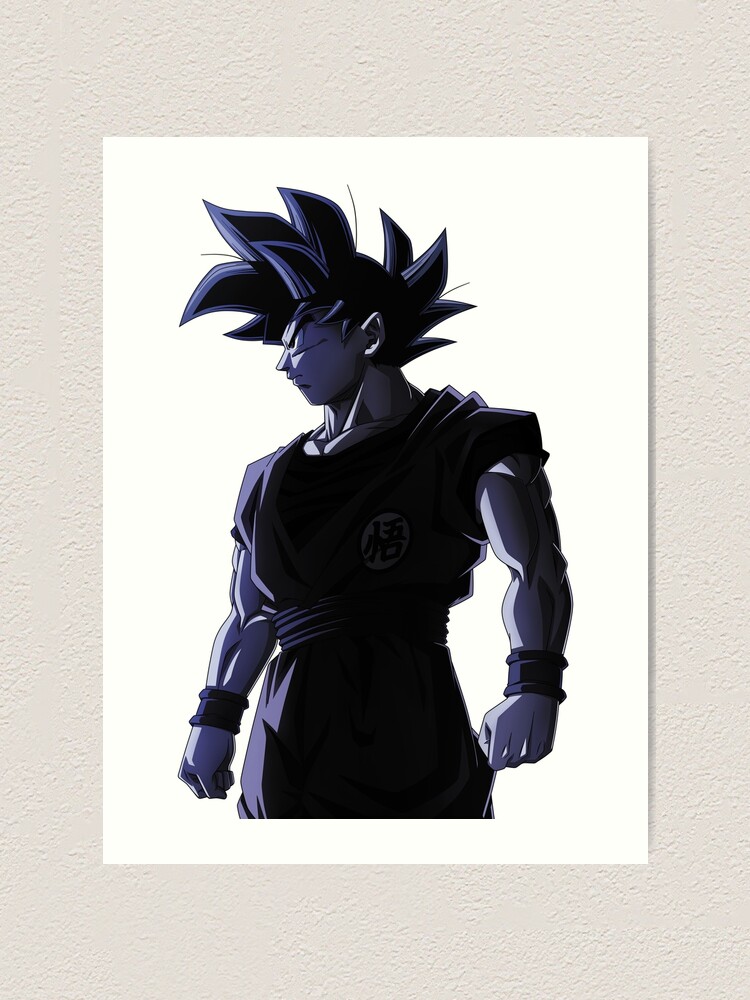 Anderson silva on Instagram: Desenho do Goku em preto e branco