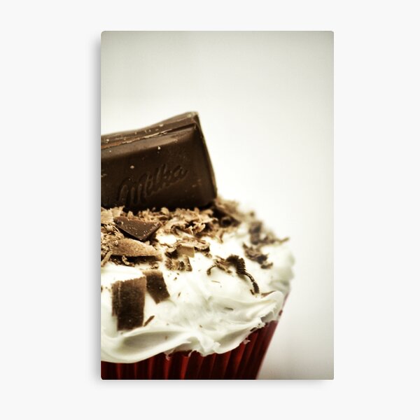 Milka Cupcake Metal Print