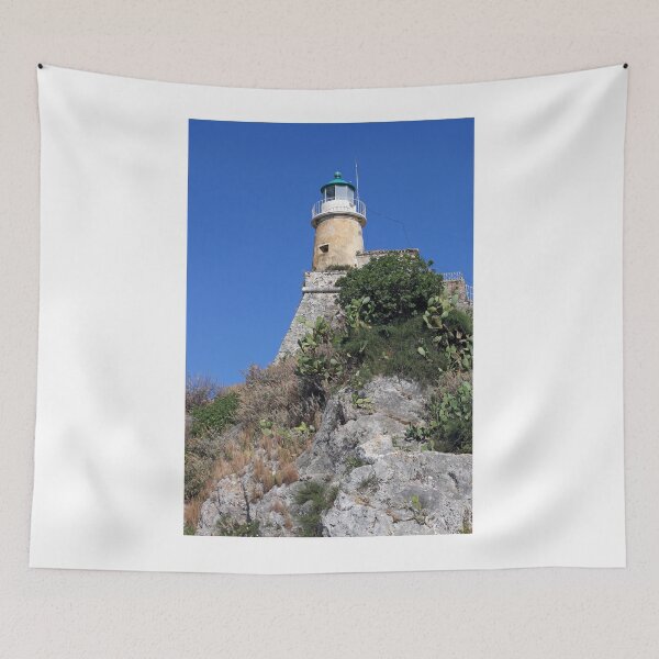 Item preview, old lighthouse Corfu island Greece  designed and sold by goceris.