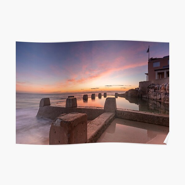 Coogee Beach Rock Pool Poster