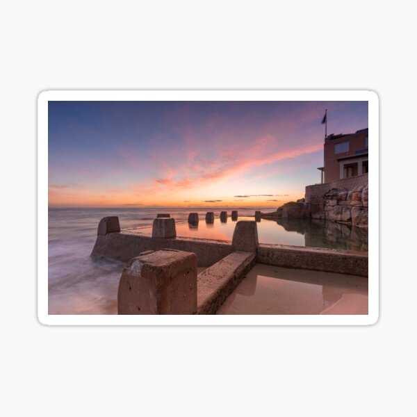 Coogee Beach Rock Pool Sticker