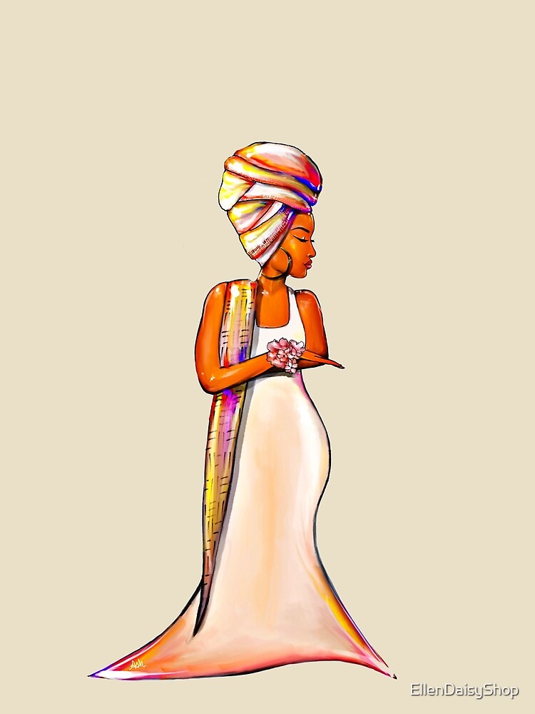 Queen In Us Women African Headwrap by EllenDaisyShop