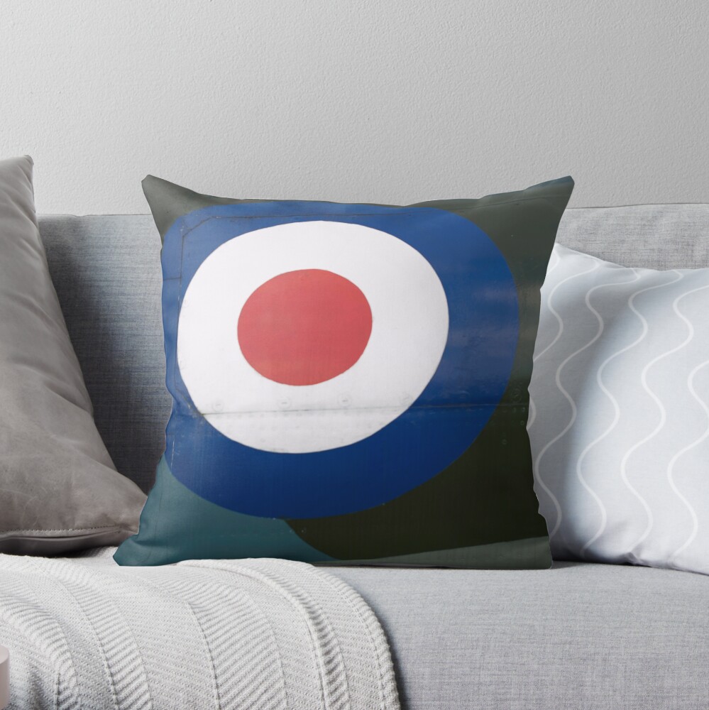 RAF Insignia Throw Pillow