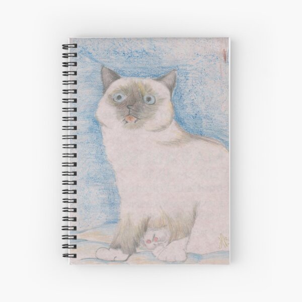 Sacro di Birmania Spiral Notebook