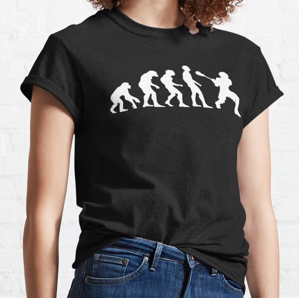 Lacrosse Evolution - Sports Fan Classic T-Shirt