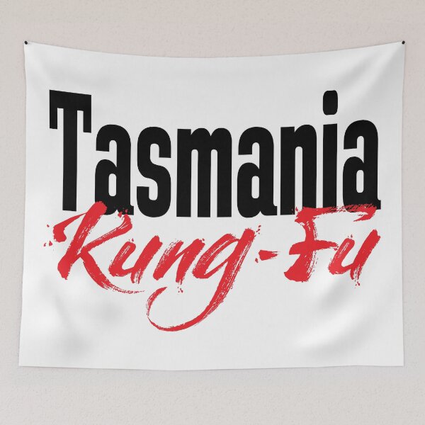 Item preview, Tasmania Kung Fu Australia Raised Me Tas Tassie designed and sold by ProjectX23.