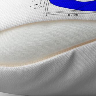 Alternate view of the almighty C (light) Floor Pillow