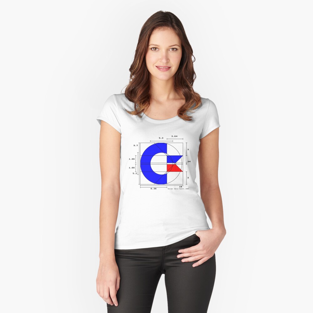 Vista previa del artículo con la obra «Camiseta entallada de cuello ancho», diseñado y vendido por Ange4771.