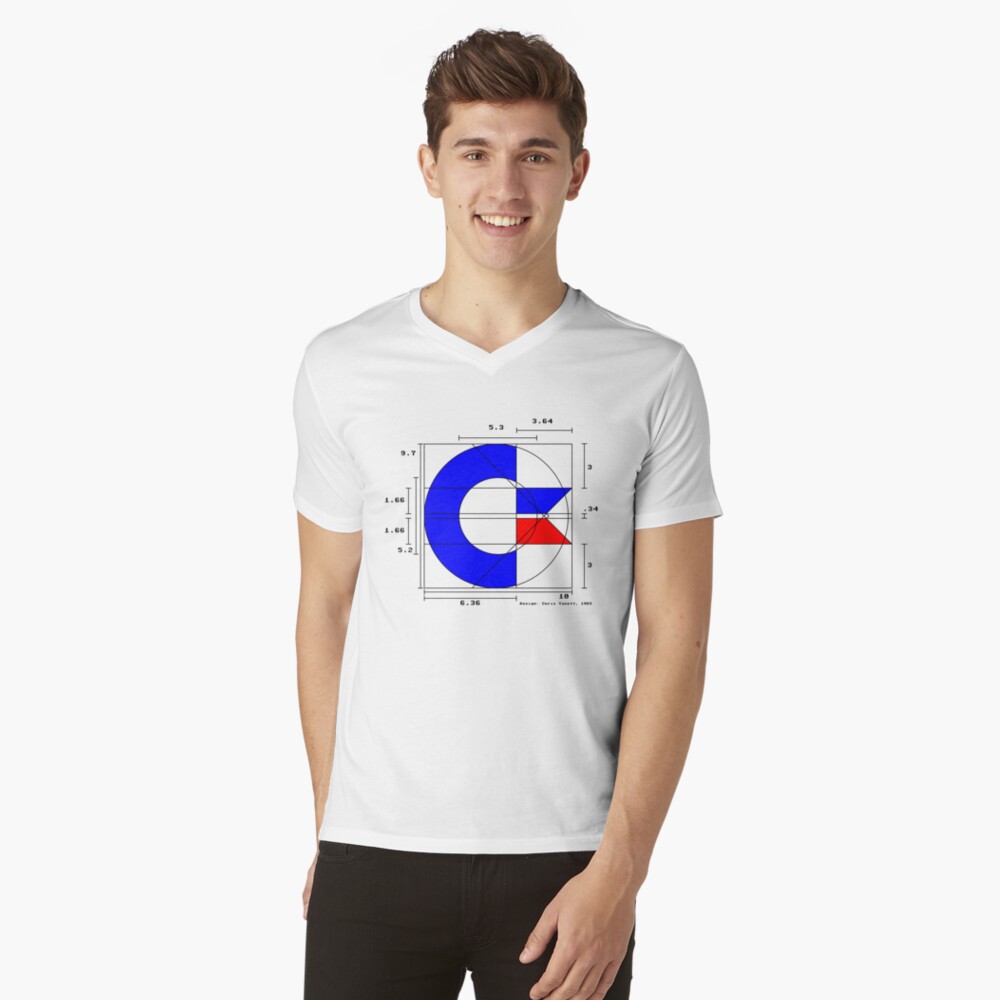 Vista previa del artículo con la obra «Camiseta de cuello en V», diseñado y vendido por Ange4771.