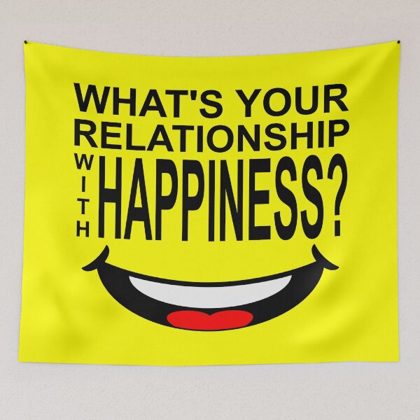 Item preview, What's your relationship with happiness? designed and sold by VacationTees.