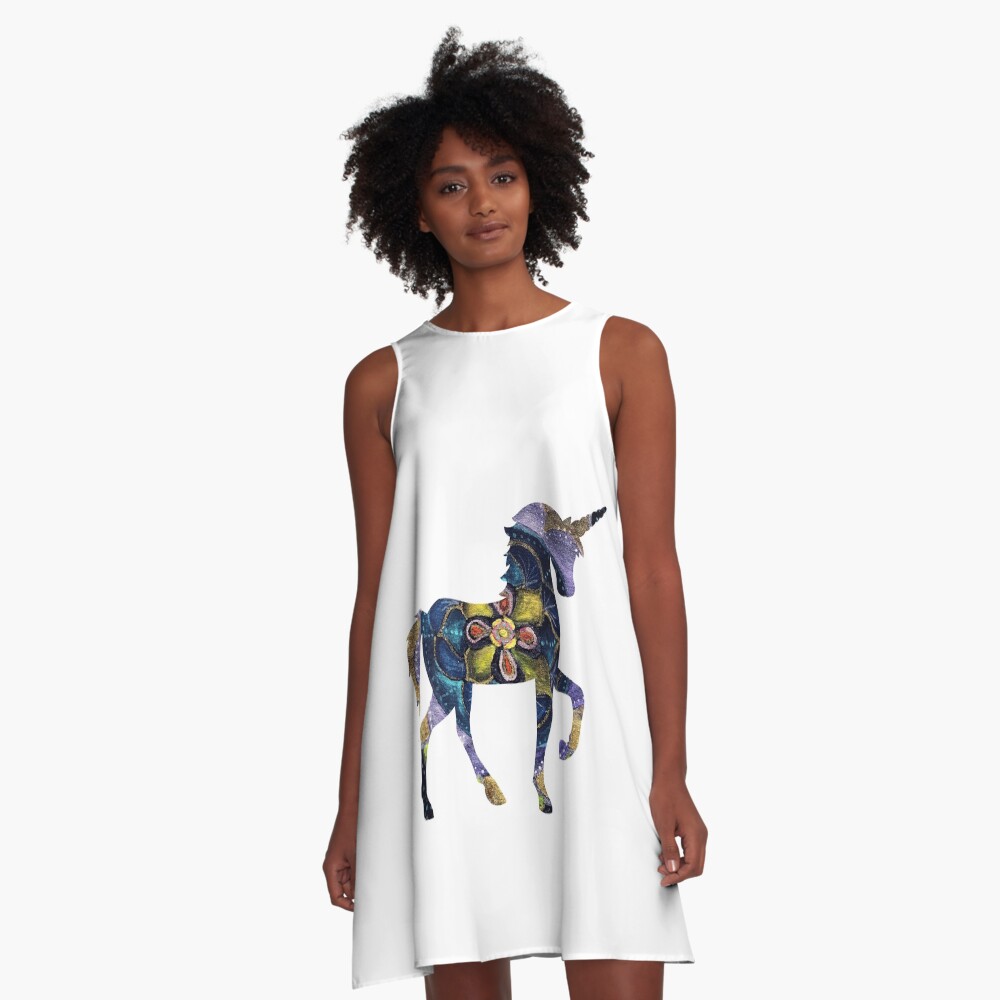 Item preview, A-Line Dress designed and sold by Manitarka.