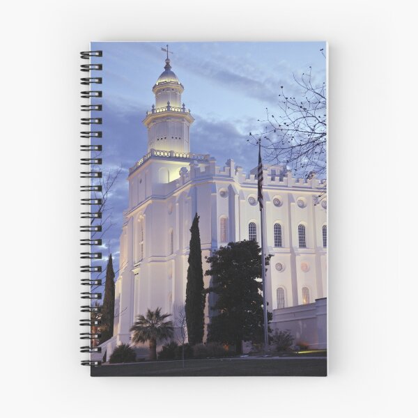 Item preview, St. George Temple - January Evening designed and sold by Ryan Houston.