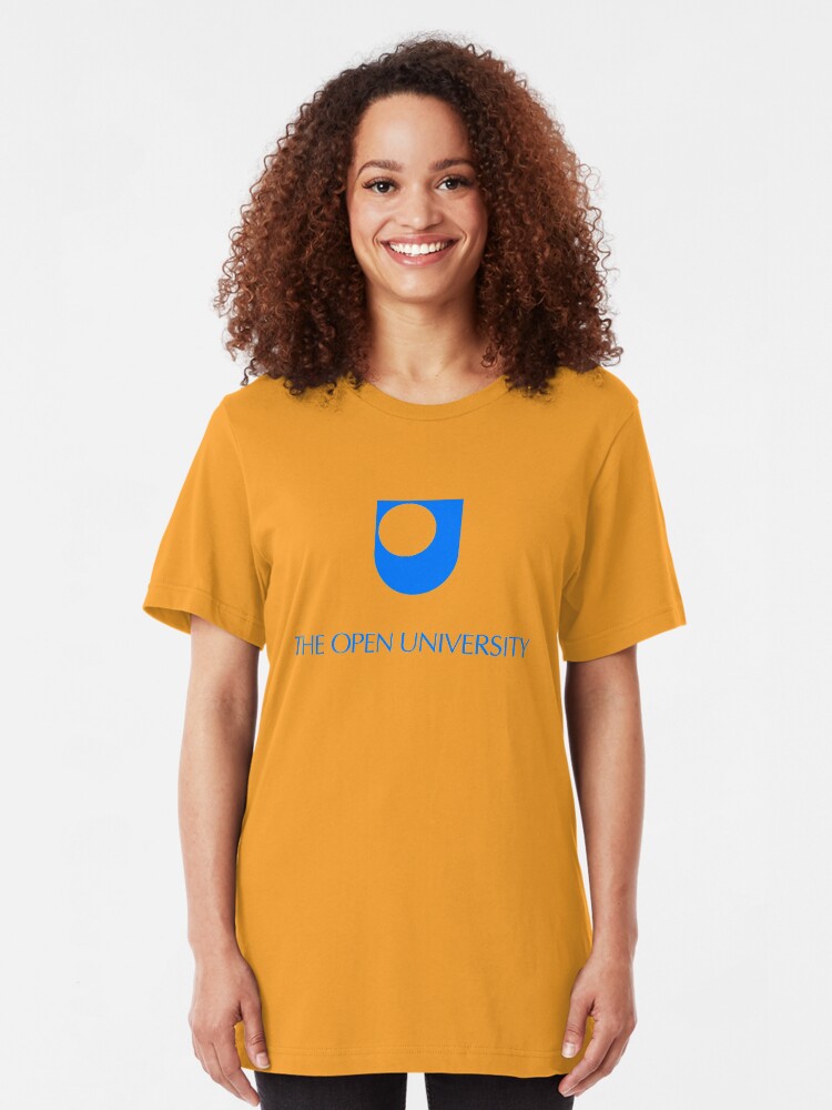 Alternate view of The Open University circa 1980 Slim Fit T-Shirt