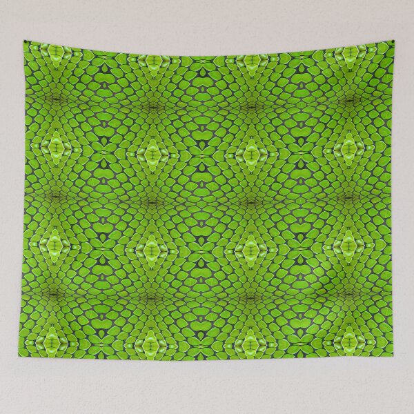 Item preview, Snake Skin Pit Viper Green designed and sold by Threads & Fabrics.