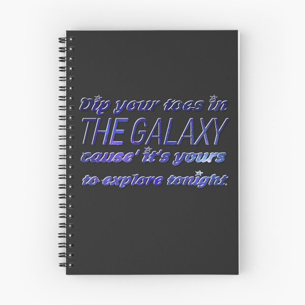 Item preview, Galaxy Quote Improved (Dark Background) designed and sold by InkItOut.