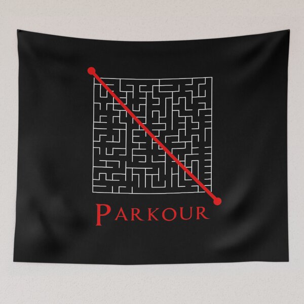 Item preview, Parkour Labyrinth - tackling things differently designed and sold by Quentin1984.