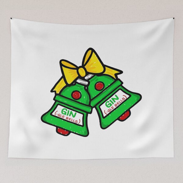Item preview, "Gingle Bells" Christmas Gin Jingle Bells designed and sold by losoproductions.