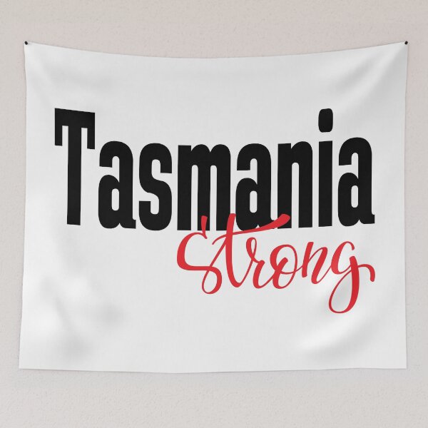 Item preview, Tasmania Strong Australia Raised Me Tas Tassie designed and sold by ProjectX23.