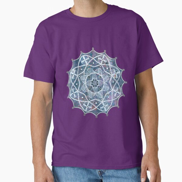 Mandala Snowflake Classic T-Shirt