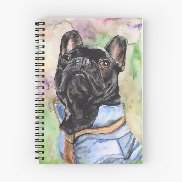 Item preview, French Bulldog watercolor art from George Dyachenko  designed and sold by George Dyachenko.