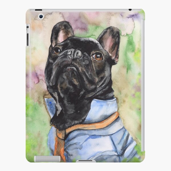 French Bulldog watercolor art from George Dyachenko iPad Snap Case