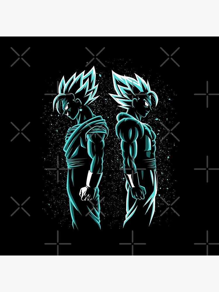 Blue Vegito & Blue Gogeta Tote Bag by thomasDten-Art