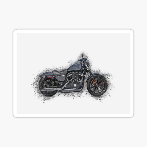 Harley Davidson Sticker for Sale by Ian Mitchell