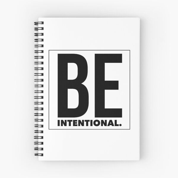 Item preview, BE INTENTIONAL stickers designed and sold by MadEDesigns.