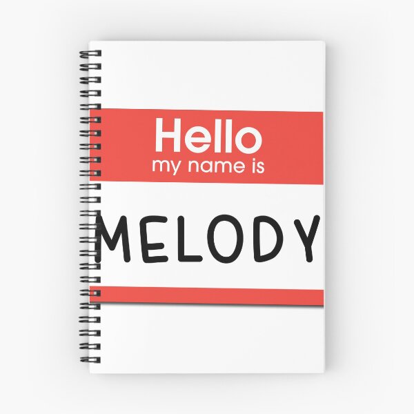 Artikelvorschau, Melody - Hello My Name is Melody entworfen und verkauft von -HelloMyNameIs-.