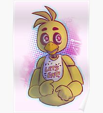 Fnaf 1 Chica Posters Redbubble - 