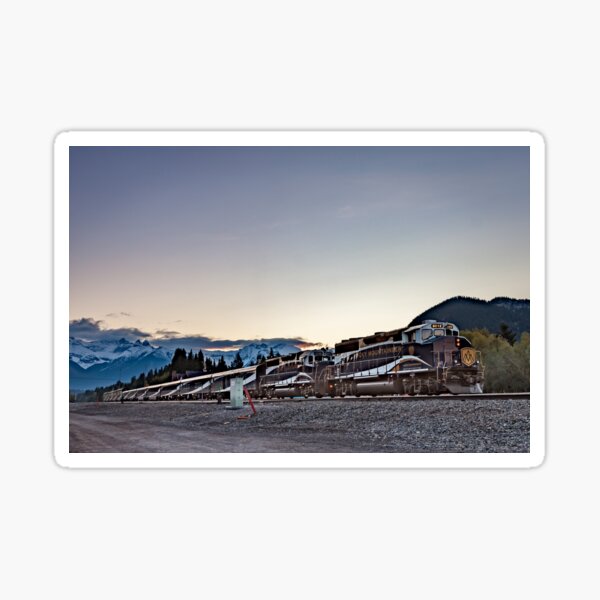 Rocky at Sunrise Sticker