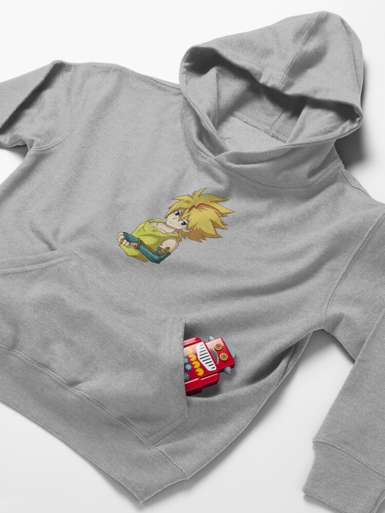 Alternate view of Free de la Hoya from Beyblade Burst Kids Pullover Hoodie