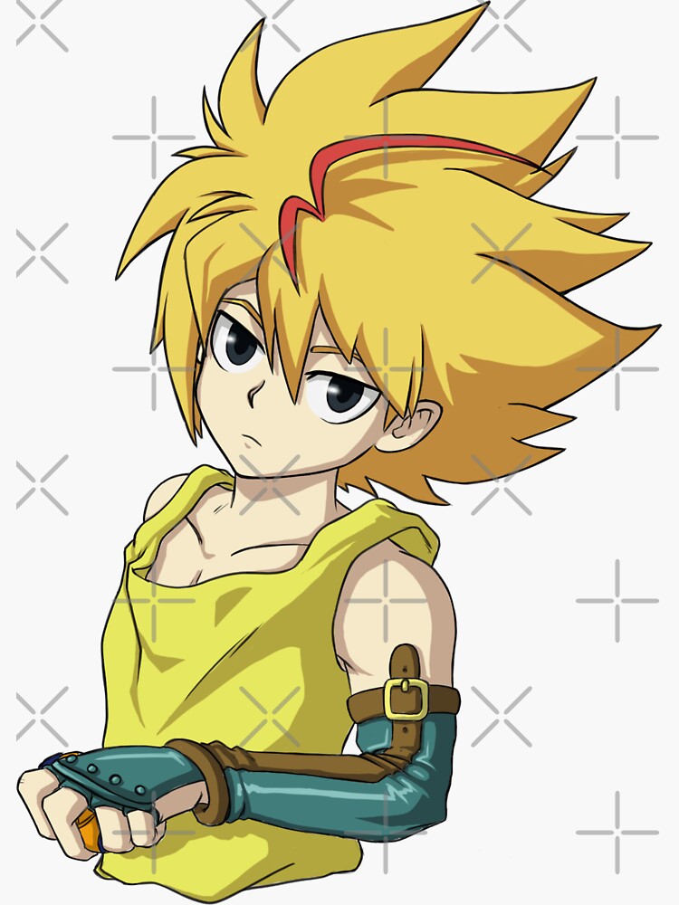 Shu Kurenai (no background) from Beyblade Burst Sticker for Sale by  Kaw-dev